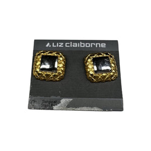 These vintage Liz Claiborne earrings are perfect for adding a chic touch to any outfit. Made with surgical steel pendants, they're both stylish and timeless.